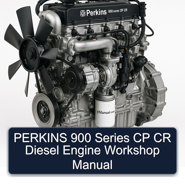 Perkins 900 Series CP CR Diesel Engine Service Repair Workshop Manual PDF
