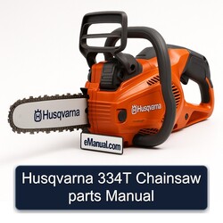 Husqvarna 334T Chainsaw Parts Catalog PDF