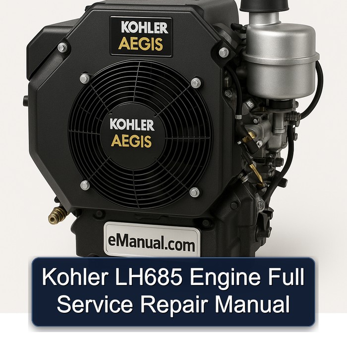Kohler Aegis Series LH685 Engine Service Repair Workshop Manual PDF