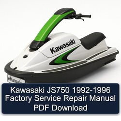 1992-1996 Kawasaki JS750 Service Repair Workshop Manual PDF