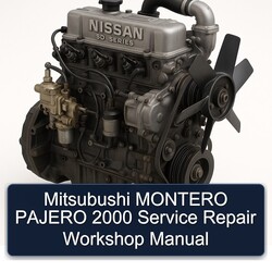 2000 Mitsubushi Montero Pajero Service Repair Workshop Manual PDF