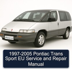 1997-2005 Pontiac Trans Sport Service Repair Workshop Manual PDF