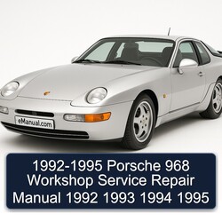 1992-1995 Porsche 968 Service Repair Workshop Manual PDF