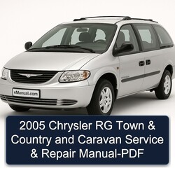 2005 Chrysler Caravan RG Town Country Service Repair Workshop Manual PDF