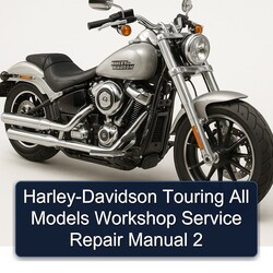 Harley Davidson Touring Harley-davidson All Models 2 Service Repair Workshop Manual PDF
