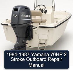 1984-1987 Yamaha 70HP 2 Stroke Outboard Service Repair Workshop Manual PDF