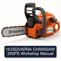 Husqvarna Chainsaw 250PS Service Repair Workshop Manual PDF