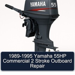 1989-1995 Yamaha 55HP Commercial 2 Stroke Outboard Service Repair Workshop Manual PDF