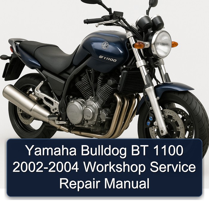 2002-2004 Yamaha BT1100 Bulldog BT 1100 Service Repair Workshop Manual PDF