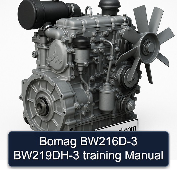 Deutz F Series Bomag Bw216d-3 Bw219dh-3 Training Service Repair Workshop Manual PDF