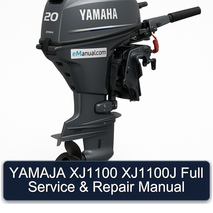 Yamaha XJ Models Yamaja XJ1100 XJ1100J Service Repair Workshop Manual PDF