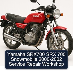 2000-2002 Yamaha SRX700 SRX 700 Snowmobile Service Repair Workshop Manual PDF