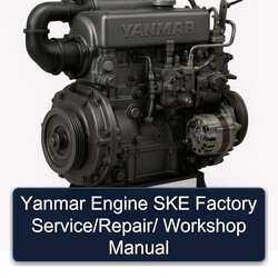 Yanmar SKE Series Engine / Service Repair Workshop Manual PDF