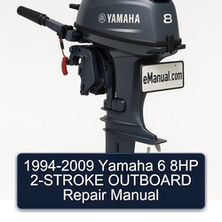 1994-2009 Yamaha 6 8HP 2-stroke Outboard Service Repair Workshop Manual PDF