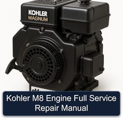 Kohler Magnum Models M8 Engine Service Repair Workshop Manual PDF