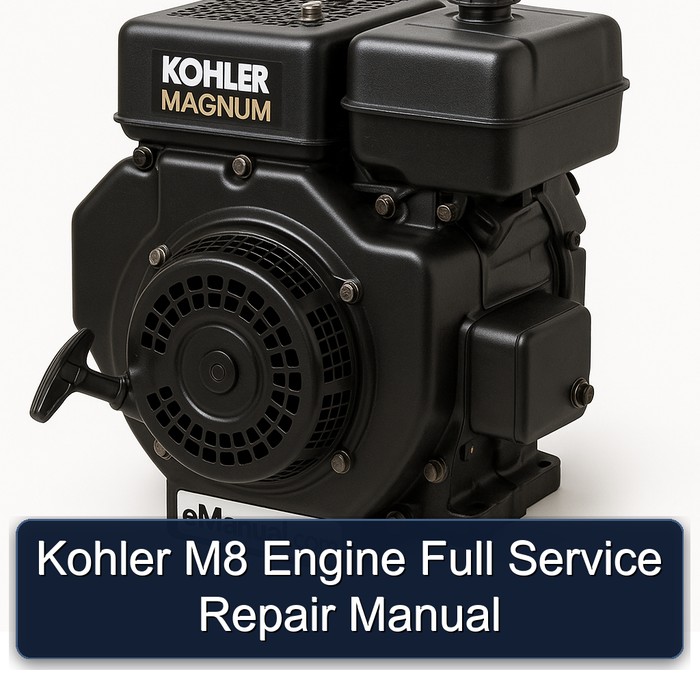 Kohler Magnum Models M8 Engine Service Repair Workshop Manual PDF