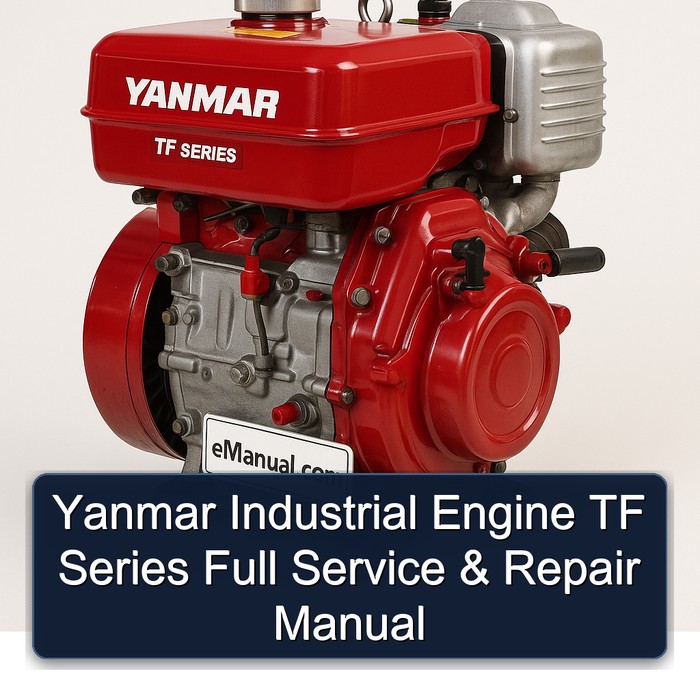 Yanmar TF Series Industrial Engine Service Repair Workshop Manual PDF