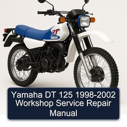 1998-2002 Yamaha DT Models 125 Service Repair Workshop Manual PDF