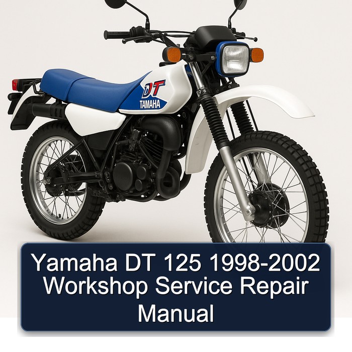 1998-2002 Yamaha DT Models 125 Service Repair Workshop Manual PDF