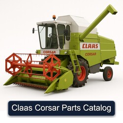 Claas Corsar Parts Catalog PDF