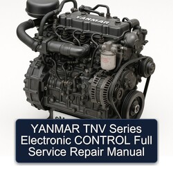 Yanmar TNV Series Electronic Control Service Repair Workshop Manual PDF