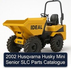 2002 Husqvarna Husky Mini Senior SLC Parts Catalog PDF