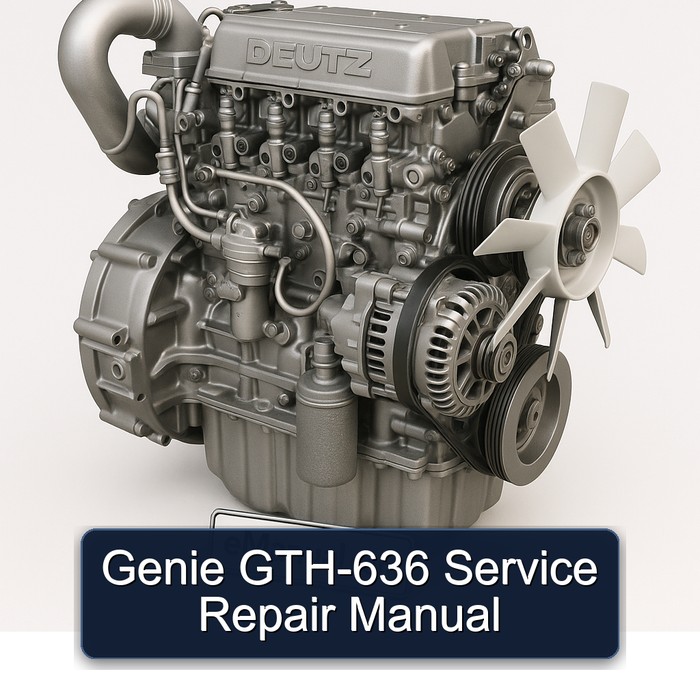 Deutz TD Series Genie GTH-636 Service Repair Workshop Manual PDF