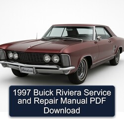 1997 Buick Riviera Service Repair Workshop Manual PDF