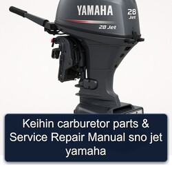 Keihin Carburetor Parts Sno Jet Yamaha Service Repair Workshop Manual PDF