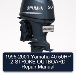 1995-2001 Yamaha 40 50HP 2-stroke Outboard Service Repair Workshop Manual PDF