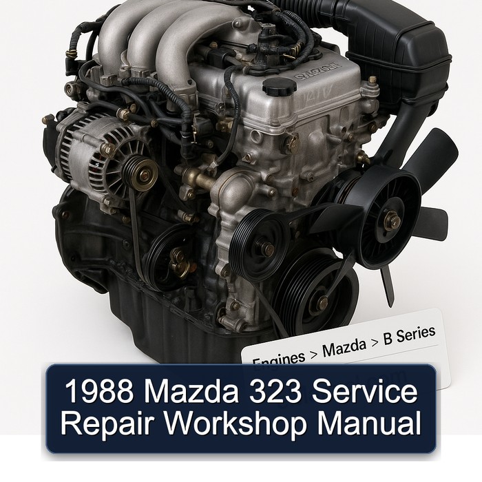 1988 Mazda Service Repair Workshop Manual PDF