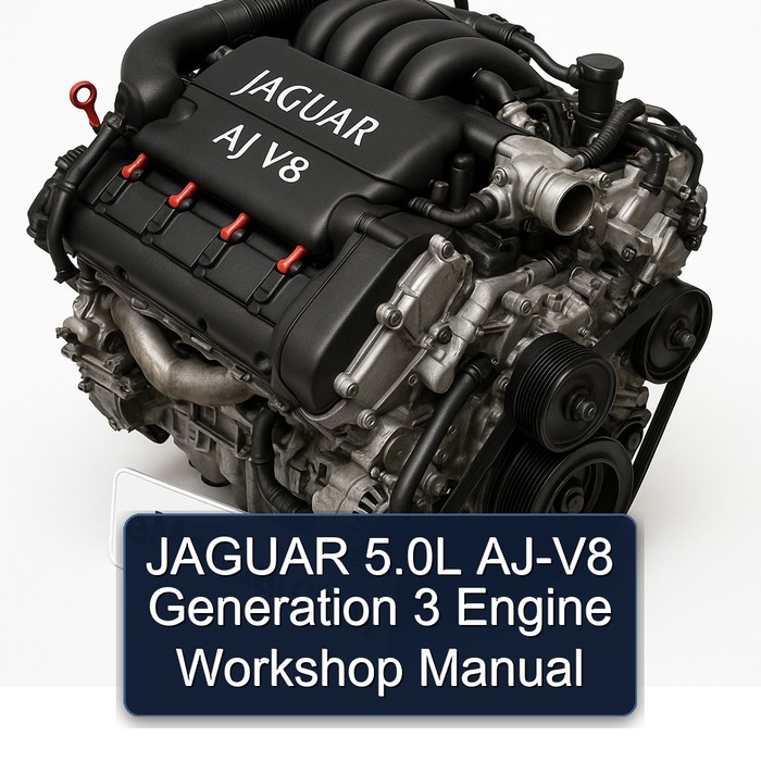 Jaguar AJ V8 5.0l AJ-V8 Generation 3 Engine Service Repair Workshop Manual PDF
