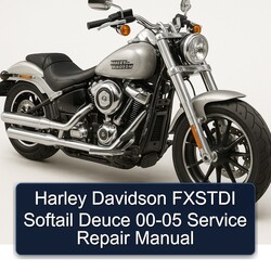 Harley 00-05 Davidson Softail Fxstdi Deuce Service Repair Workshop Manual PDF