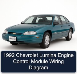 1992 Chevrolet Lumina Engine Control Module Electrical Wiring Diagrams PDF