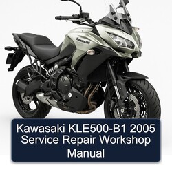 2005 Kawasaki Versys Kle500-b1 Service Repair Workshop Manual PDF