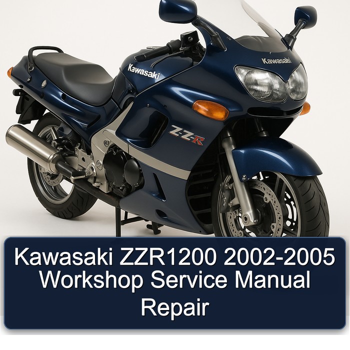 2002-2005 Kawasaki ZZ R Series ZZR1200 Service Repair Workshop Manual PDF
