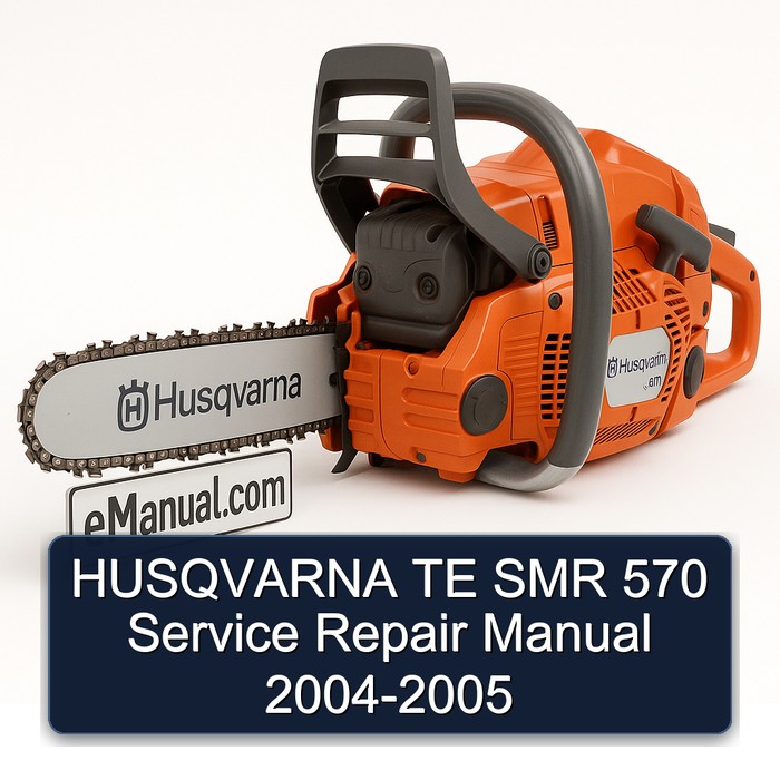 2004-2005 Husqvarna SMR Models TE 570 Service Repair Workshop Manual PDF