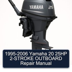 1995-2006 Yamaha 20 25HP 2-stroke Outboard Service Repair Workshop Manual PDF