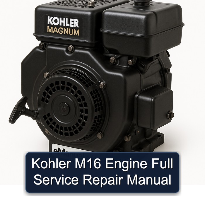 Kohler Magnum Models M16 Engine Service Repair Workshop Manual PDF