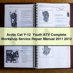 2011-2012 Arctic CAT Y-12 Youth ATV Service Repair Workshop Manual PDF