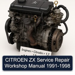 1991-1998 Citroen 1.7 1.9 Service Repair Workshop Manual PDF