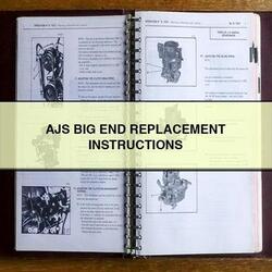 Ajs 8 BIG End Replacement Service Repair Workshop Manual PDF