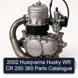2002 Husqvarna 250 Husky WR CR 360 Parts Catalog PDF