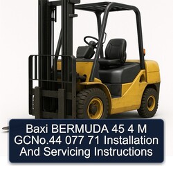 Baxi Bermuda 45 4 M Gcno.44 077 71 Installation Servicing Service Repair Workshop Manual PDF