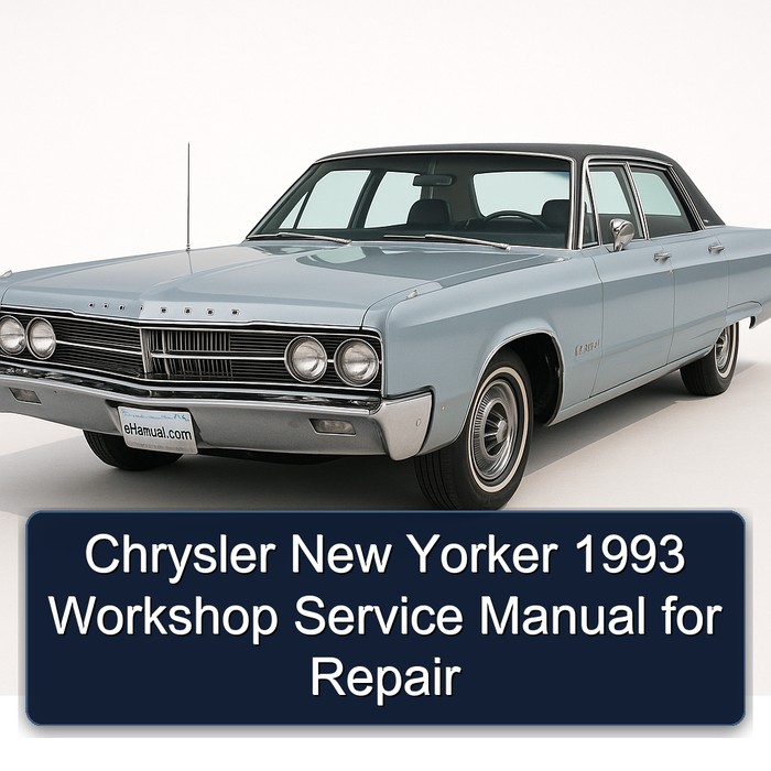 1993 Chrysler New Yorker Service Repair Workshop Manual PDF