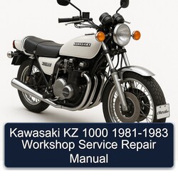 1981-1983 Kawasaki KZ Series 1000 Service Repair Workshop Manual PDF
