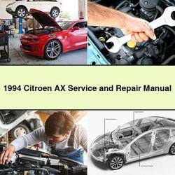 1994 Citroen AX Service Repair Workshop Manual PDF