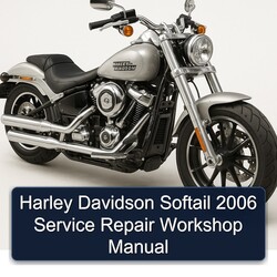 2006 Harley Davidson Softail Service Repair Workshop Manual PDF