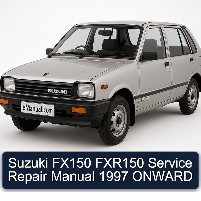 1997 Suzuki FXR Models FX150 FXR150 Onward Service Repair Workshop Manual PDF