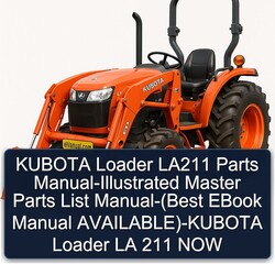 Kubota Loader LA211 Parts -illustrated Master -(best Available)-kubota LA 211 NOW Catalog PDF
